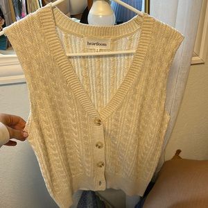 Heartloom sweater vest